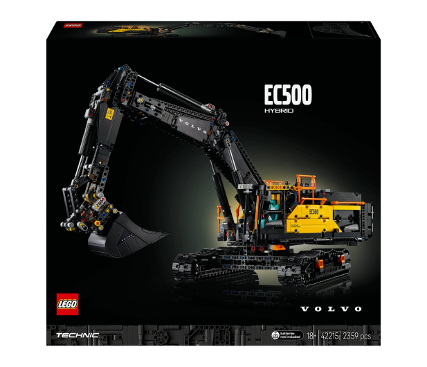 LEGO Technic 42215 Koparka Volvo ec500 hybrid - 1331709 - zdjęcie